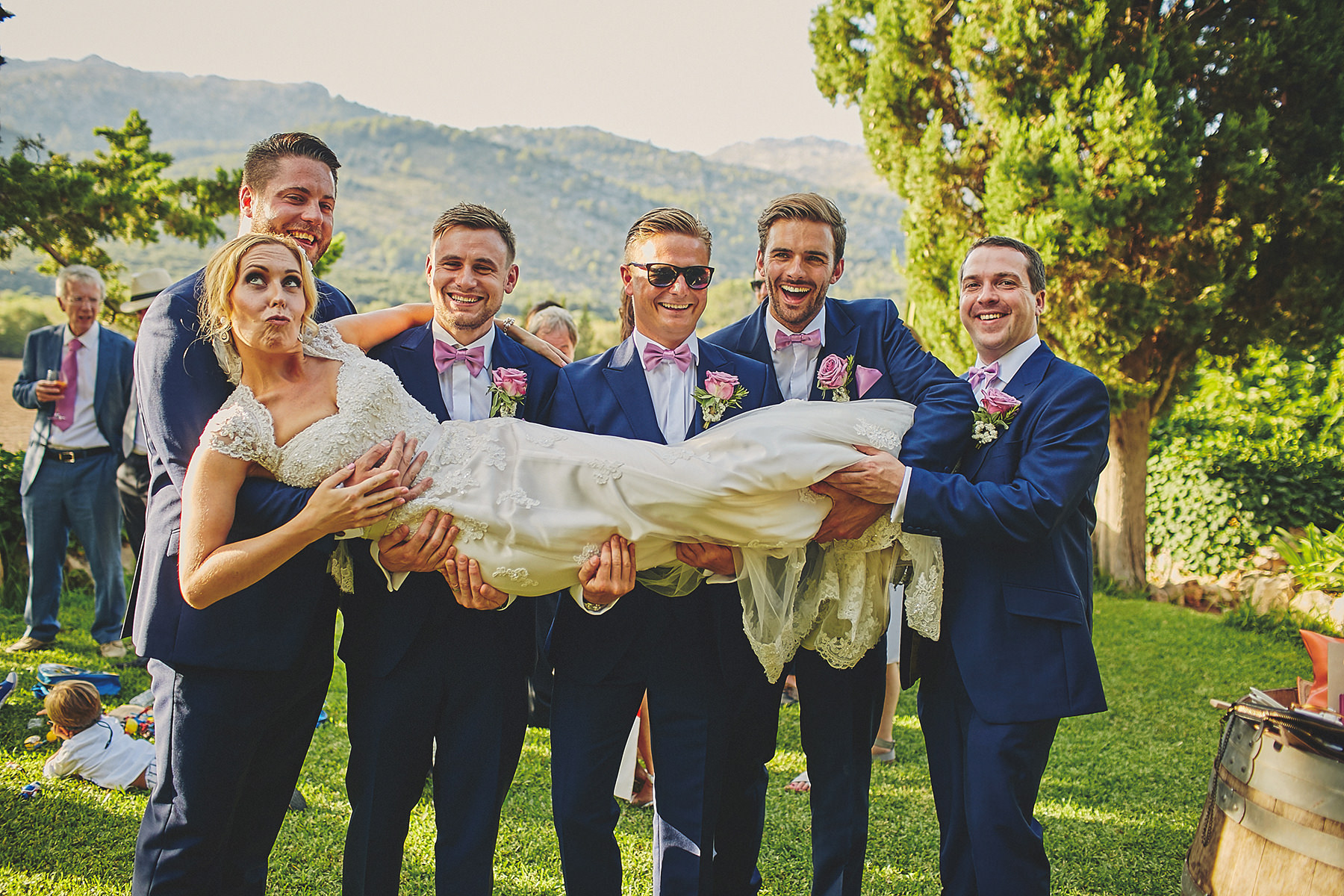Destination wedding in a magical Mallorca