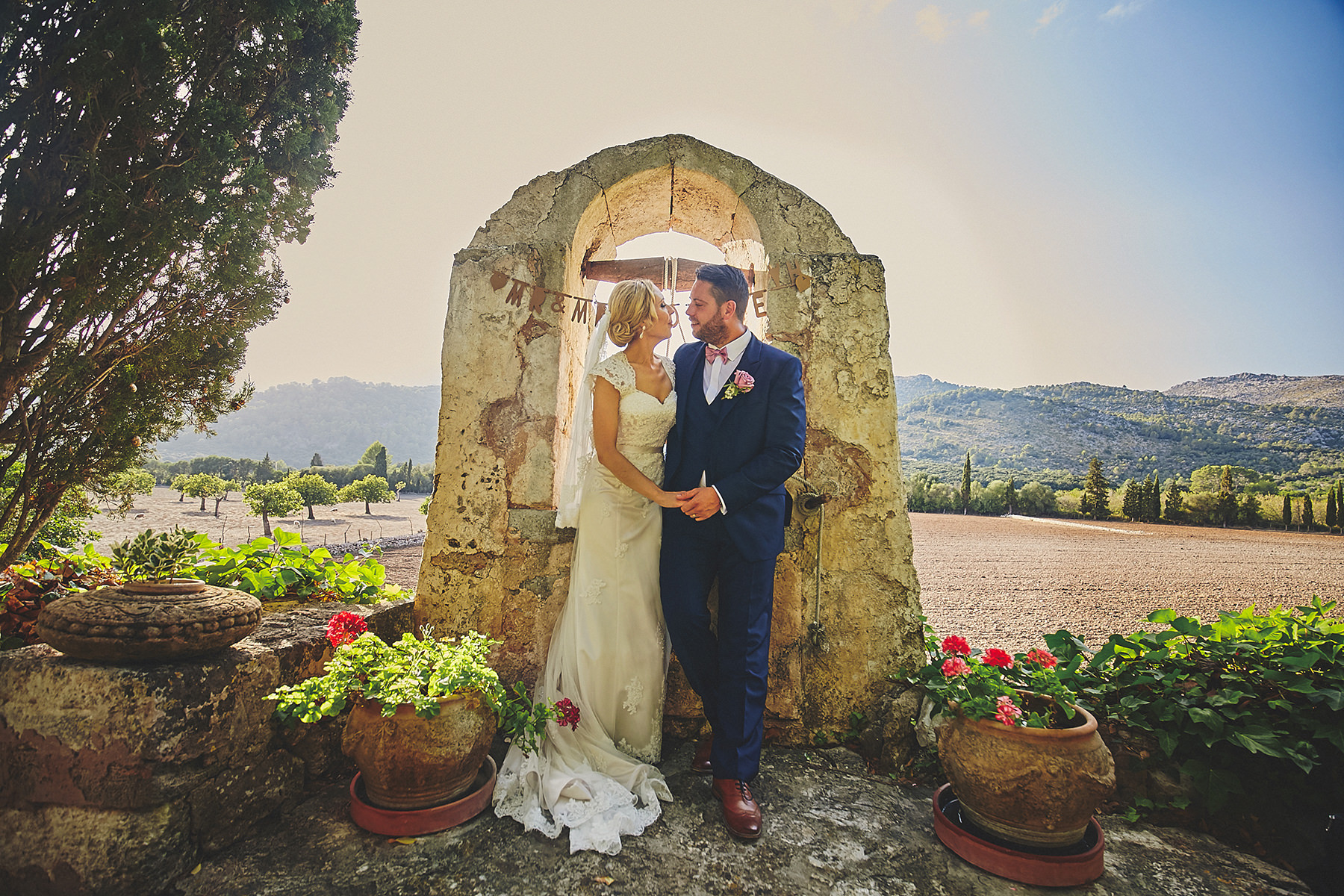 Destination wedding in a magical Mallorca