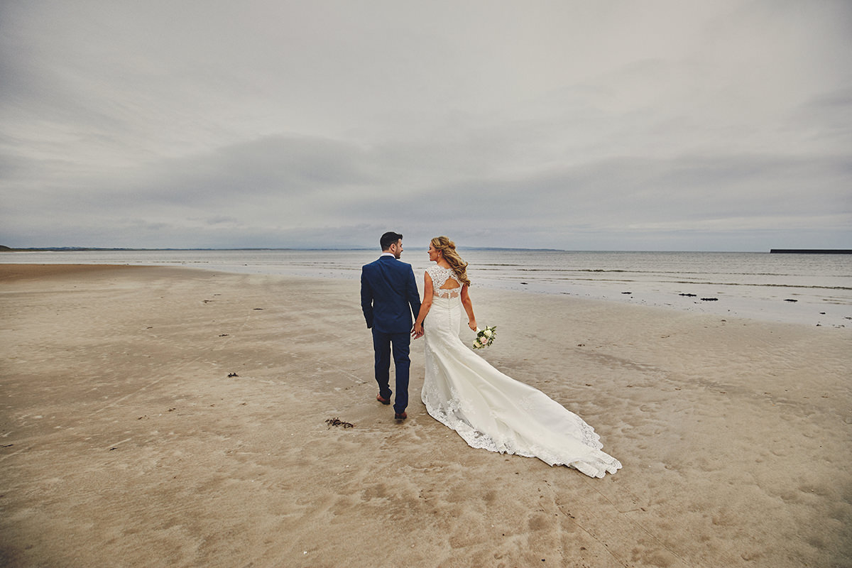 Beach Sligo Wedding photos