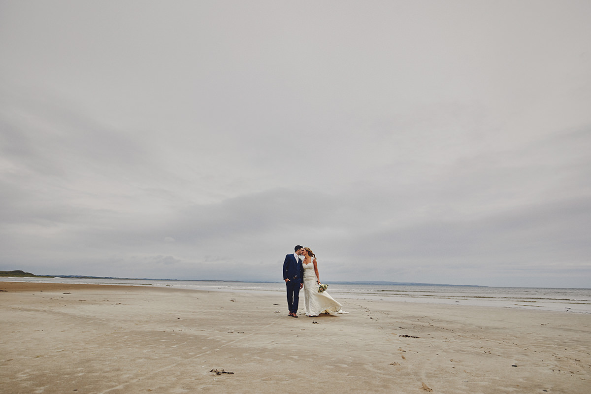 Beach Sligo Wedding photos