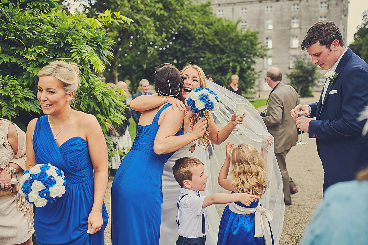 blue Bridesmaid dress