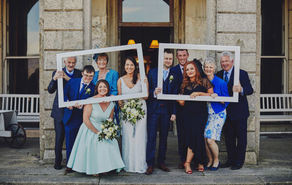 Family photos on Your wedding day