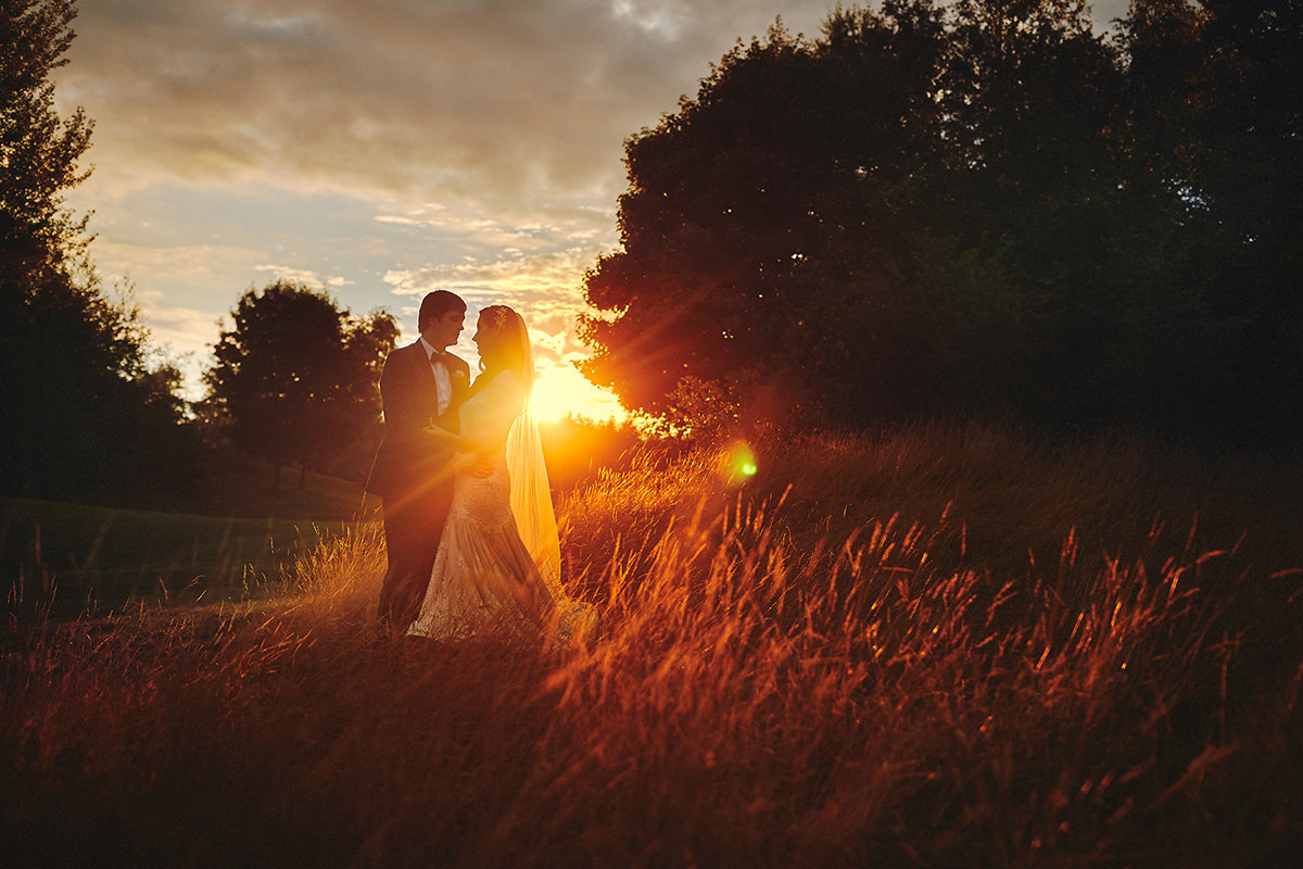 10 Top Tips to help Plan a Winter Wedding in Ireland 6 Sunset Wedding photo
