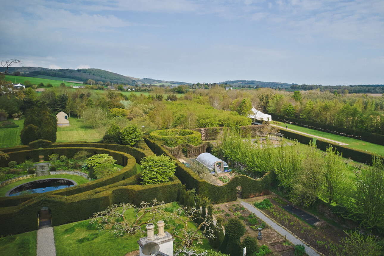 Ballintubbert Gardens and House Wedding 2 Ballintubbert Gardens & House Wedding