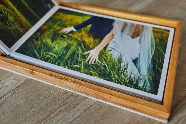 Wedding Photobook Album 30x45cm Bundle with Wooden Box