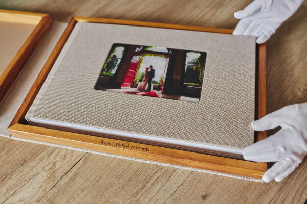 Wedding album wooden box Wedding Photo Album Box