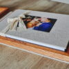 Wooden Box Wedding Album