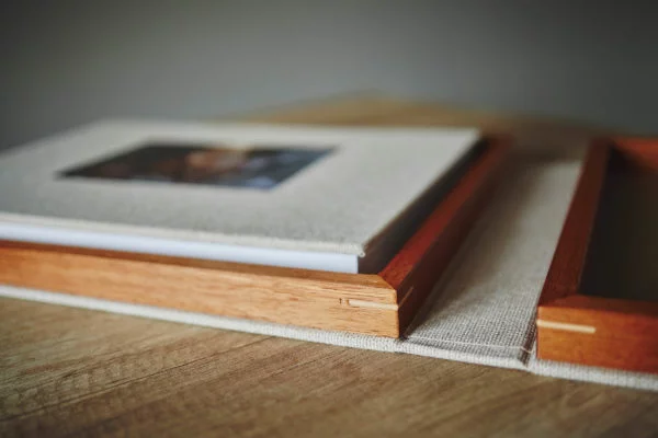 Wedding Photobook Album 30x45cm Bundle with Wooden Box
