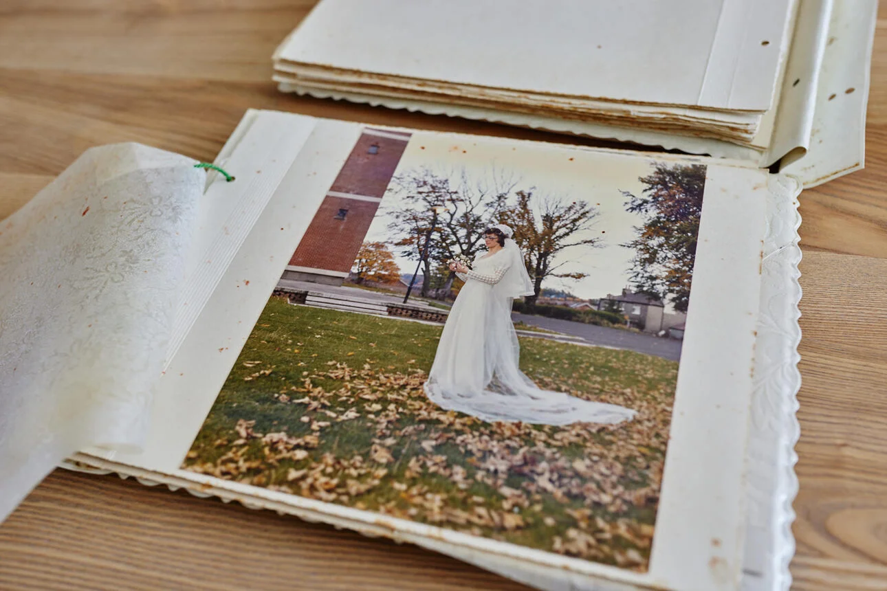 Old Wedding Album Restoration – The Perfect Anniversary Gift 5 Old Wedding Album Restoration – The Perfect Anniversary Gift 5