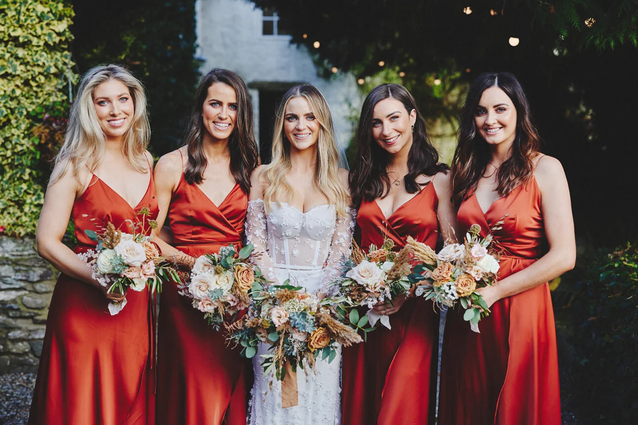 Choosing the colour palette for your Bridesmaid Dresses Bride