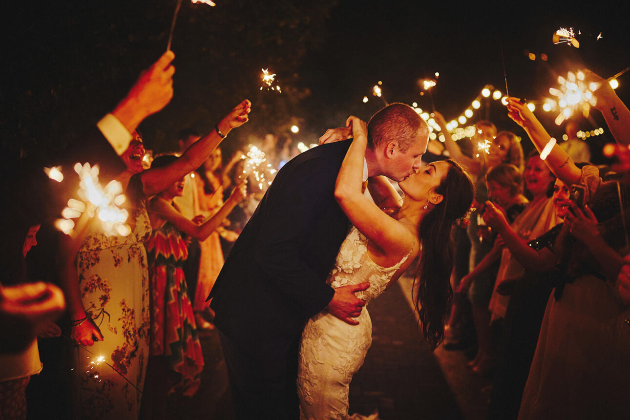 The Village Barn - The Wedding Venue Sparklers