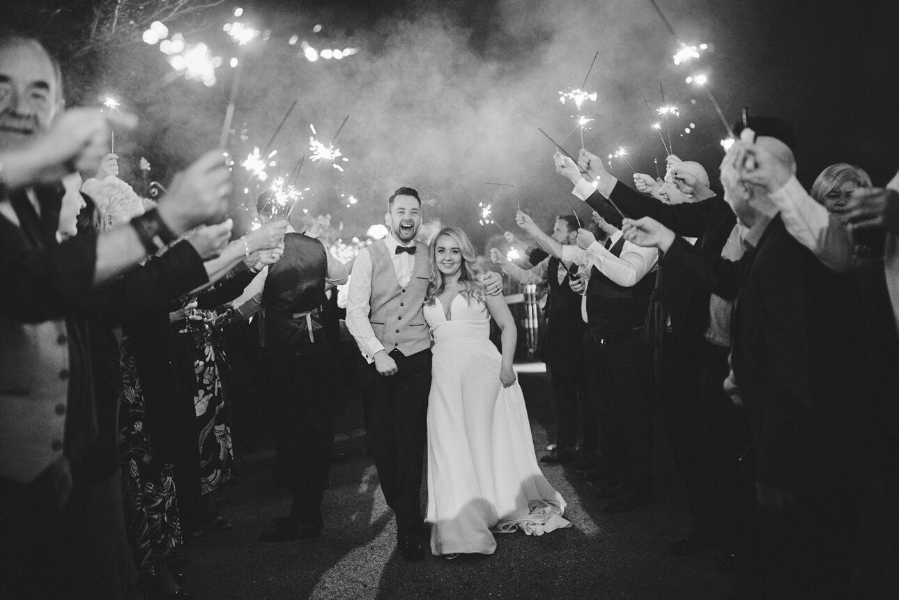 Killashee Hotel sparklers photos