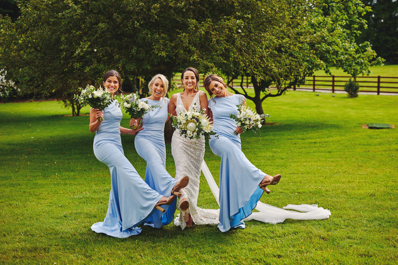 Bellingham Castle Wedding 7 Castle Bellingham Bridesmaids