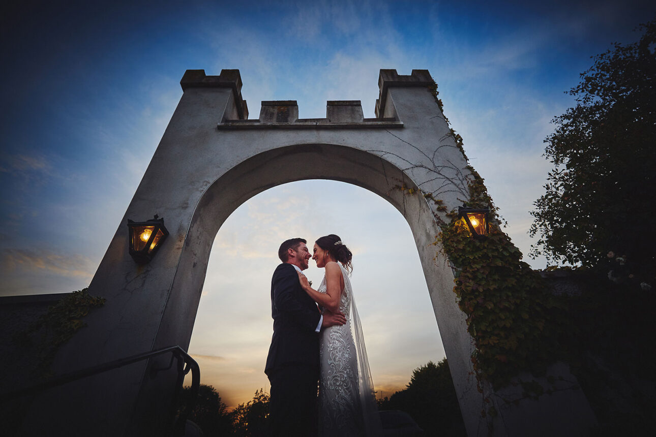 Bellingham Castle Wedding 26 Castle Bellingham Night