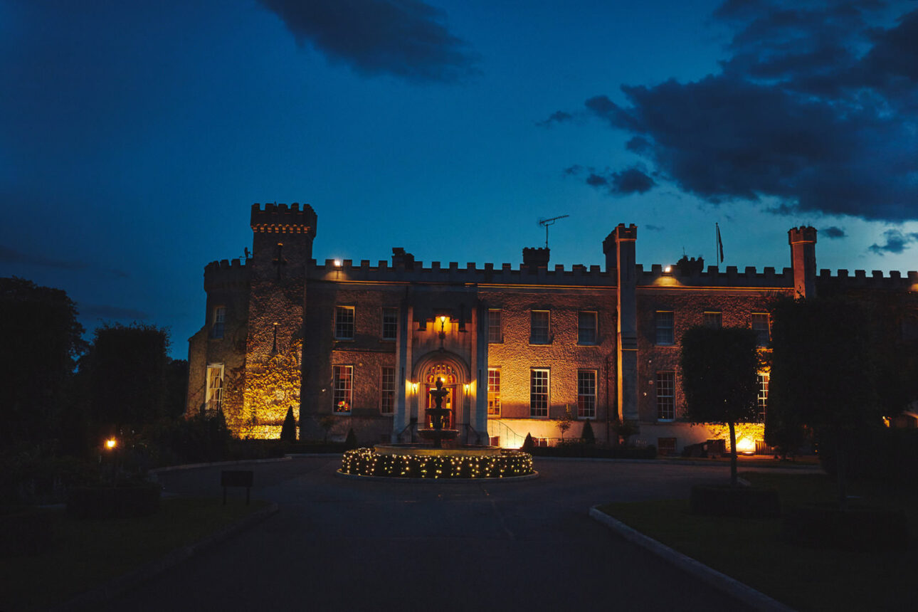 Bellingham Castle night photo