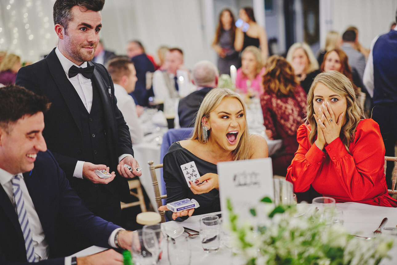 3 reasons to hire a “Magic MC” 12 Wedding Entertainment Magician and MC Jamie Skelton0014