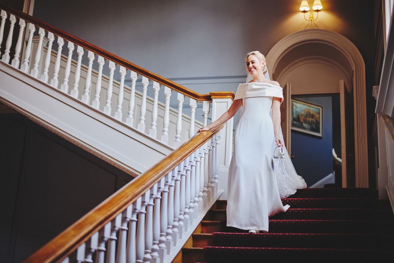 Celebrating Love: Margot and Christopher's Dream Wedding at Luttrellstown Castle 33 Philipa Leplay Wedding dress