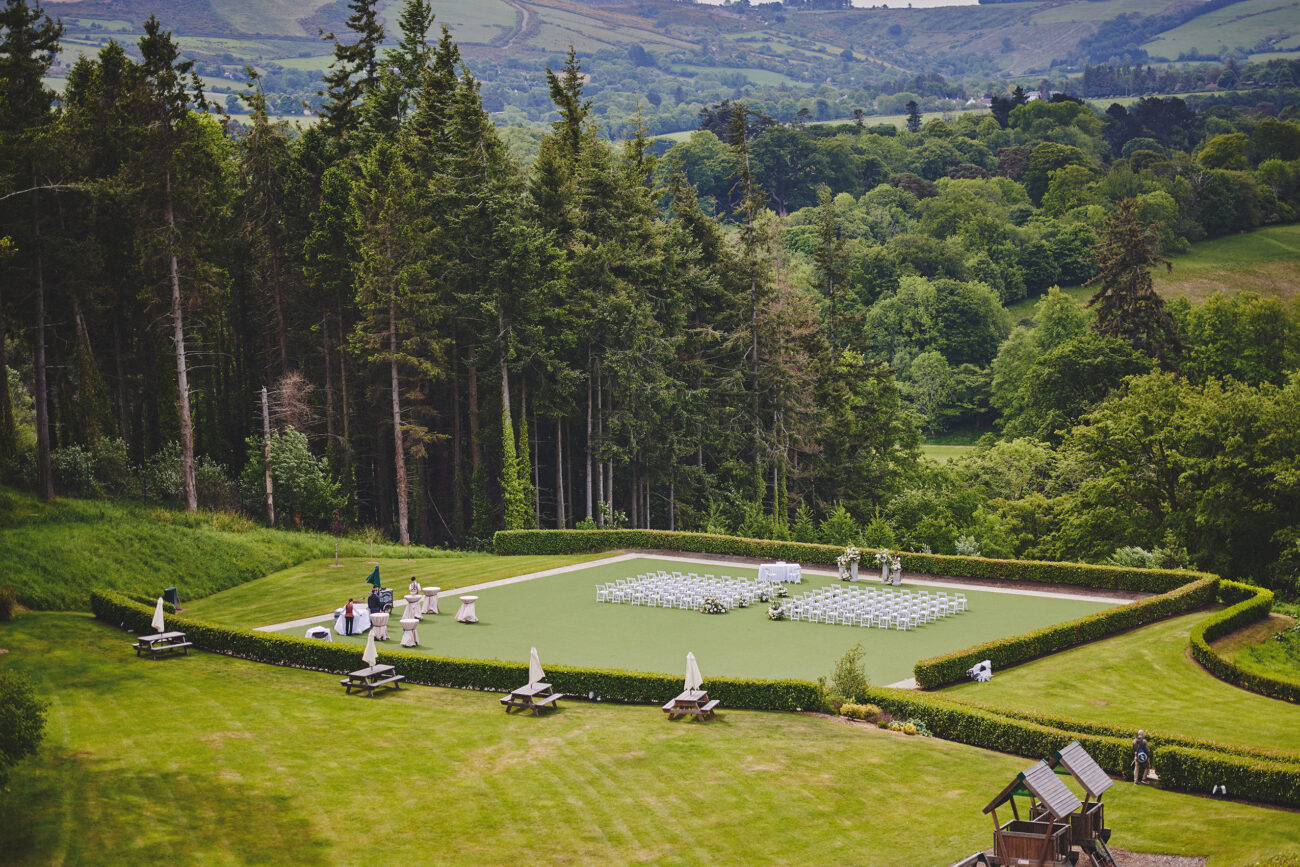 First-Ever Outdoor Wedding Ceremony at Powerscourt Hotel 8 First-Ever Outdoor Wedding Ceremony at Powerscourt Hotel 8