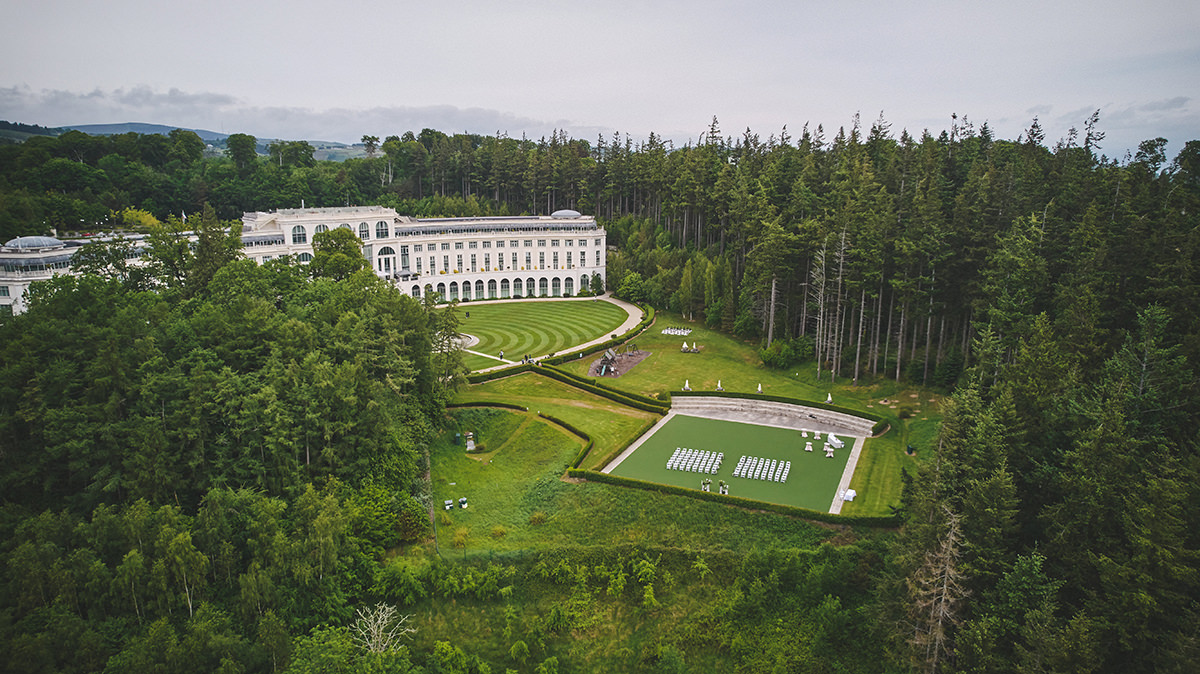 First-Ever Outdoor Wedding Ceremony at Powerscourt Hotel 4 First-Ever Outdoor Wedding Ceremony at Powerscourt Hotel 4