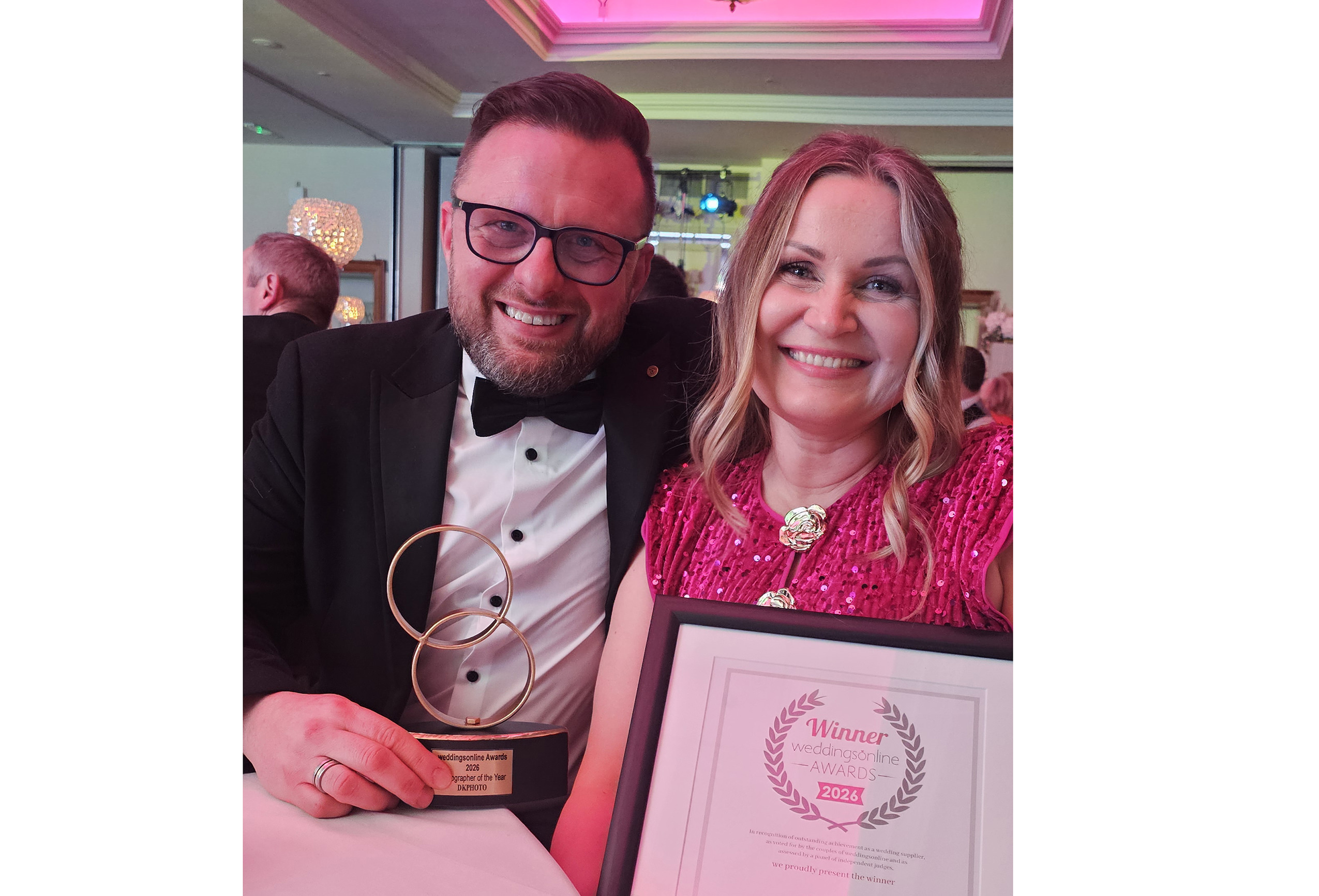 Weddding photographer of the year winner dkphoto